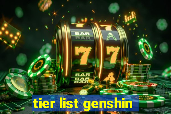 tier list genshin